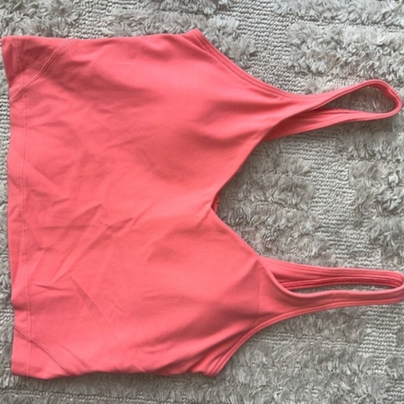 Lulu Align Tank- Raspberry Cream - Picture 3 of 5